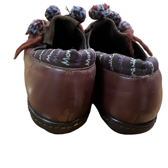 M by Morenatom red funky pom pom shoes. - Picture 3 of 7